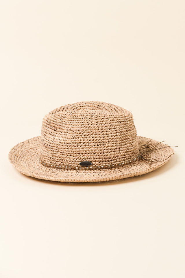 Magdalena Natural Raffia Safari Hat image 3
