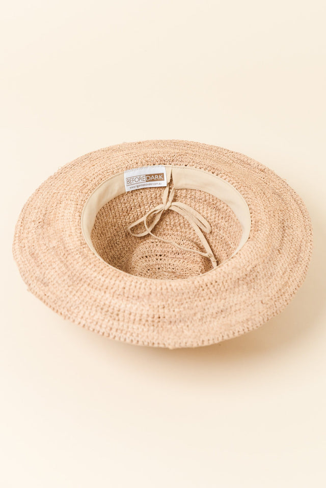 Magdalena Natural Raffia Safari Hat image 2