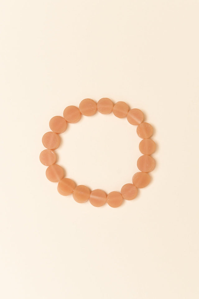 Mari Tan Resin Beaded Bracelet