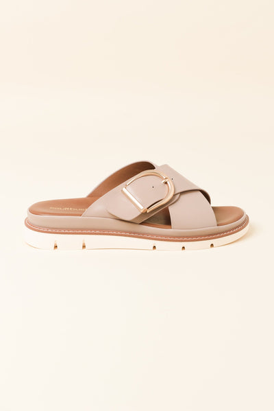 Marley Nude Buckle Slide