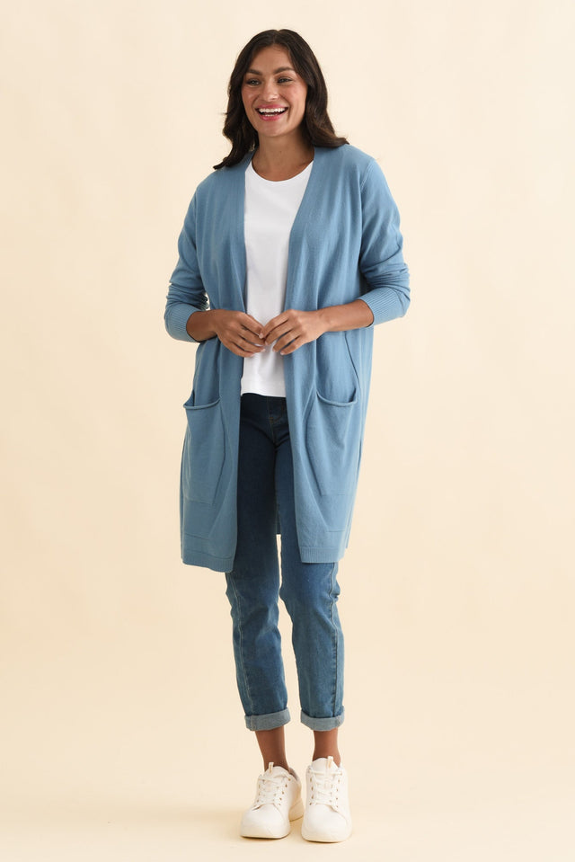 Mary Steel Pocket Cardigan,Brunette model,alt text|model:Brontie image 8