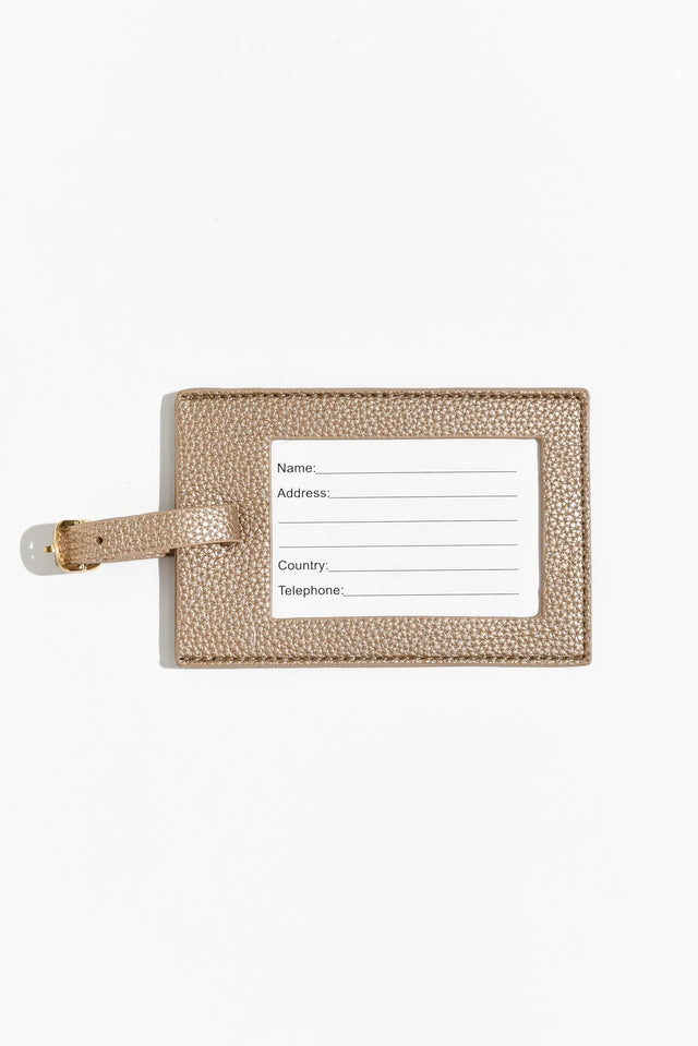 Mims Bronze Luggage Tag