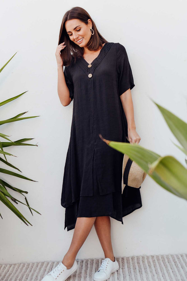 Nala Black Layers Dress image 3