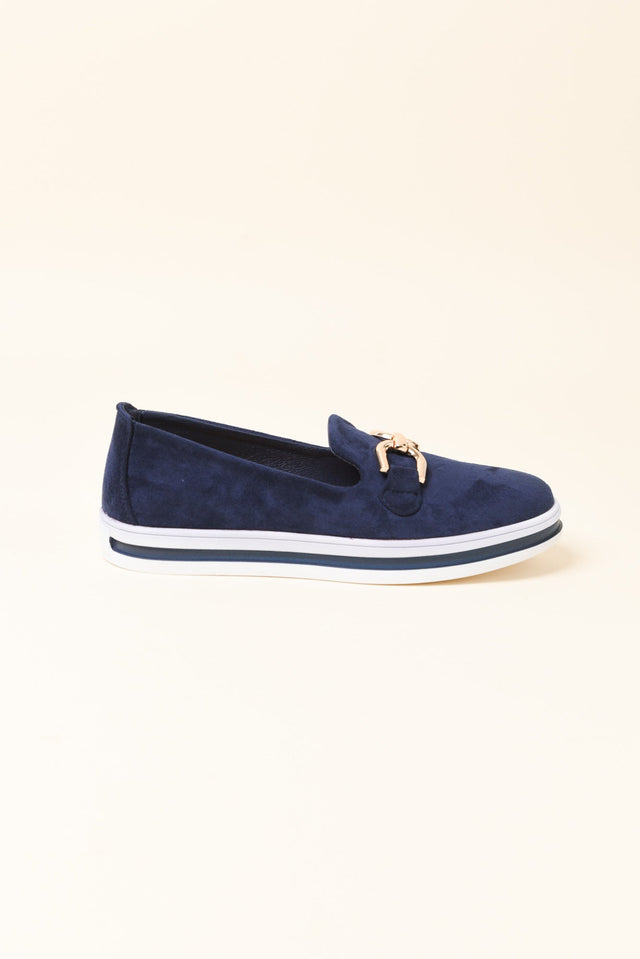 Nature Navy Platform Loafer image 1