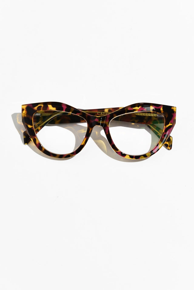 Newcastle Pink Tortoiseshell Reading Glasses