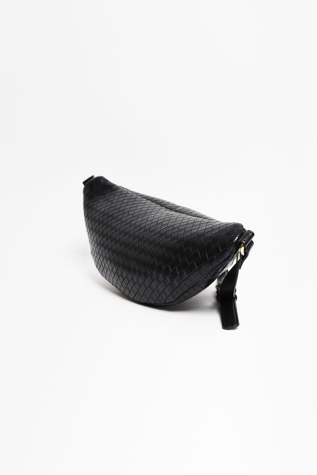 Nomad Black Woven Sling Bag image 2