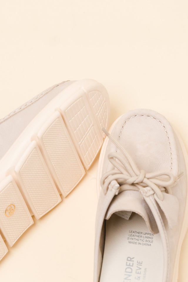 Opex Beige Leather Mule image 3