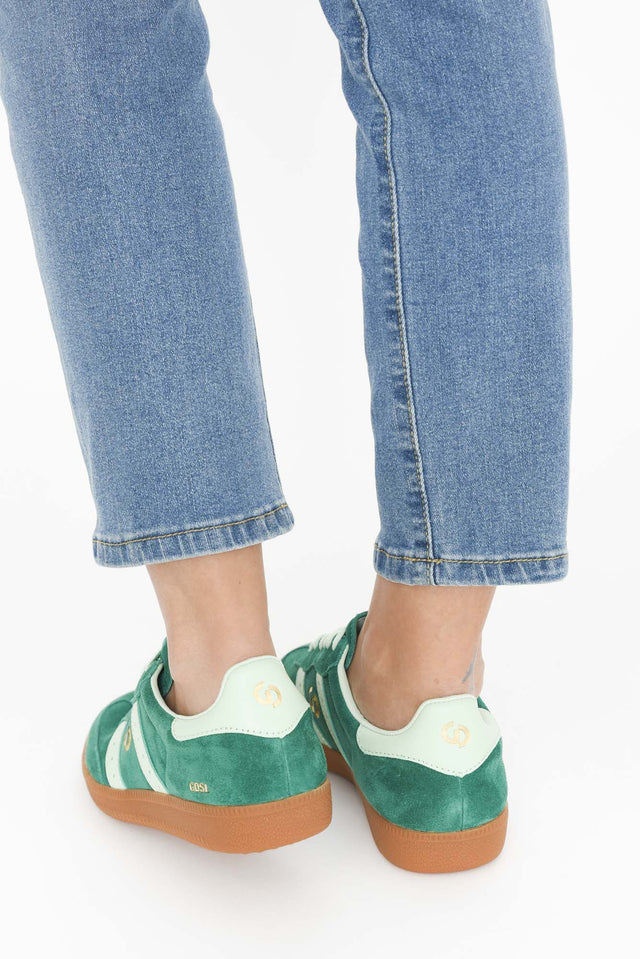 Parallel Green Contrast Suede Sneaker image 10