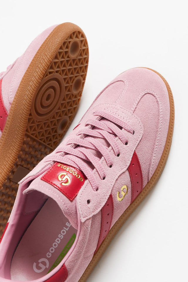 Parallel Pink Contrast Suede Sneaker image 8