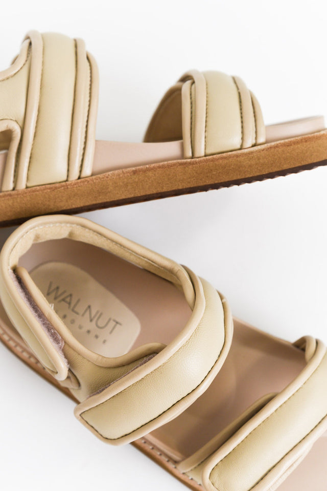 Peta Beige Leather Strappy Sandal image 5