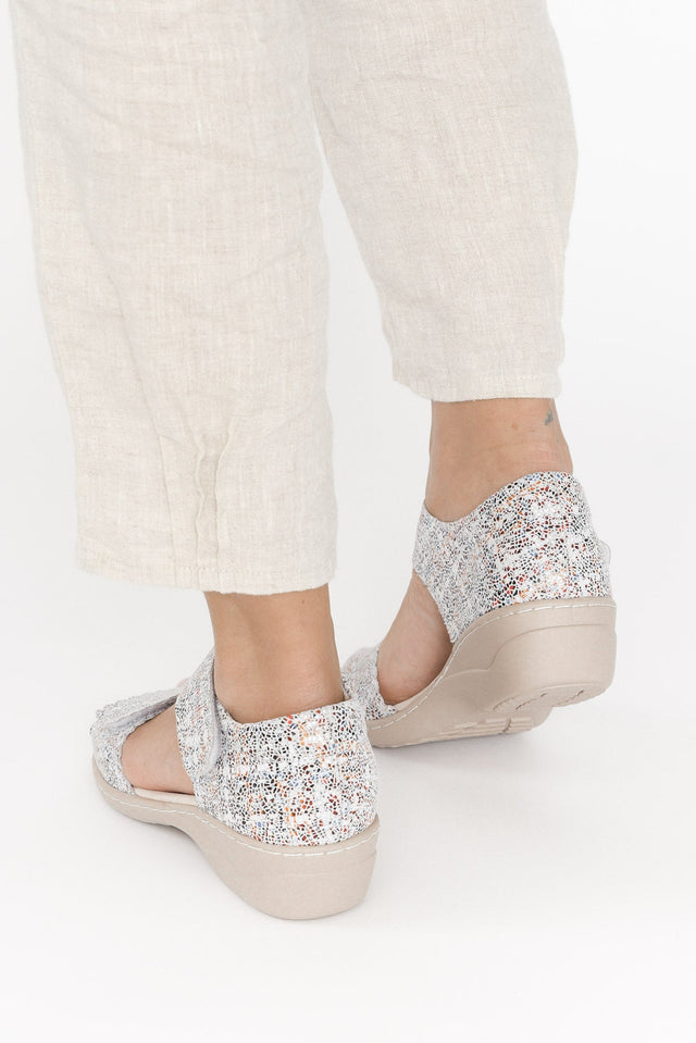 Petal Multi Leather Velcro Sandal image 7