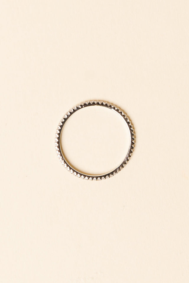 Piccola Dolce Silver Diamante Ring image 1