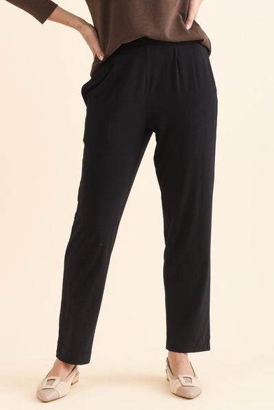 Polaris Black Bamboo Pants