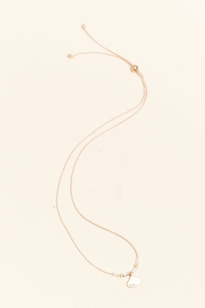 Raelyn Gold Leaf Pendant Necklace