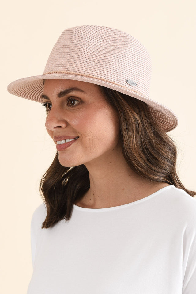 Rani Blush Travel Fedora image 1