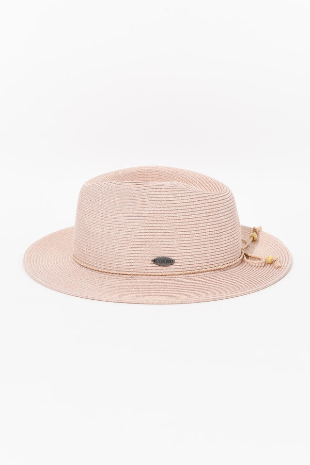 Rani Blush Travel Fedora