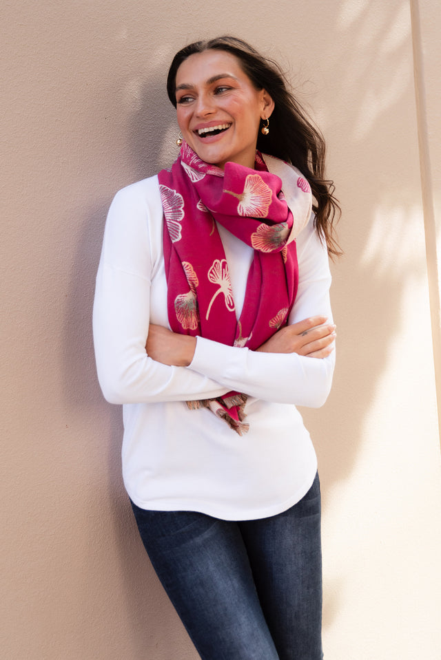 Sophie White Knit Jumper