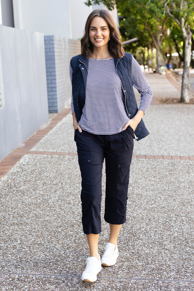 Air-Lite Navy Stretch Cargo Pants