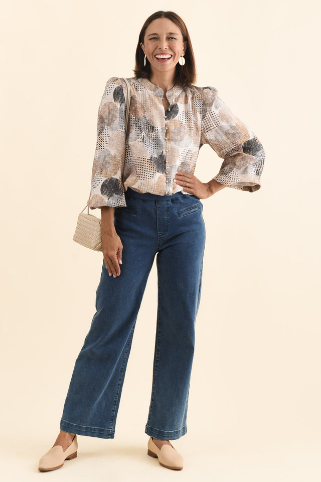 Maddy Blue Straight Leg Jeans,stylish-comfort-jeans image 16