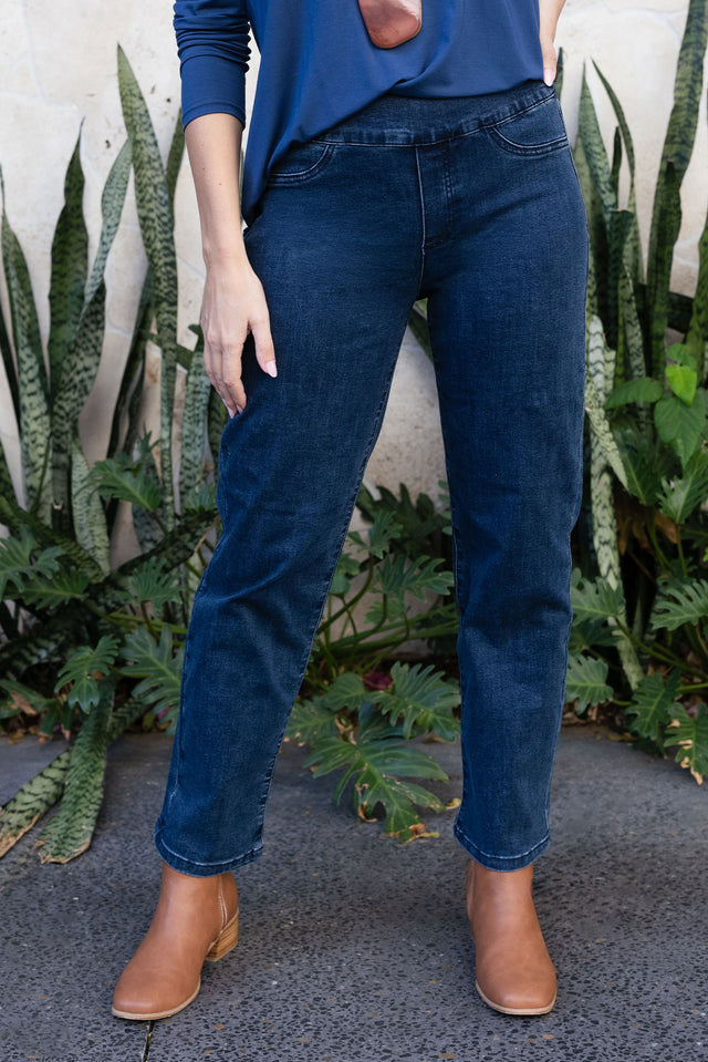 Mallory Dark Denim Stretch Jeans