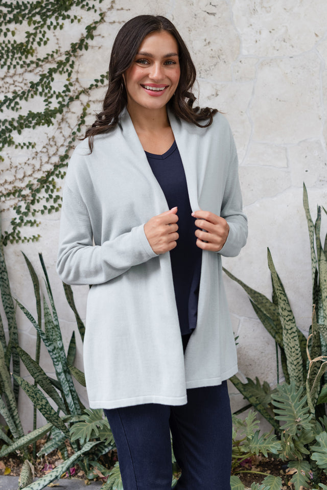 Primrose Mint Cotton Drape Cardigan