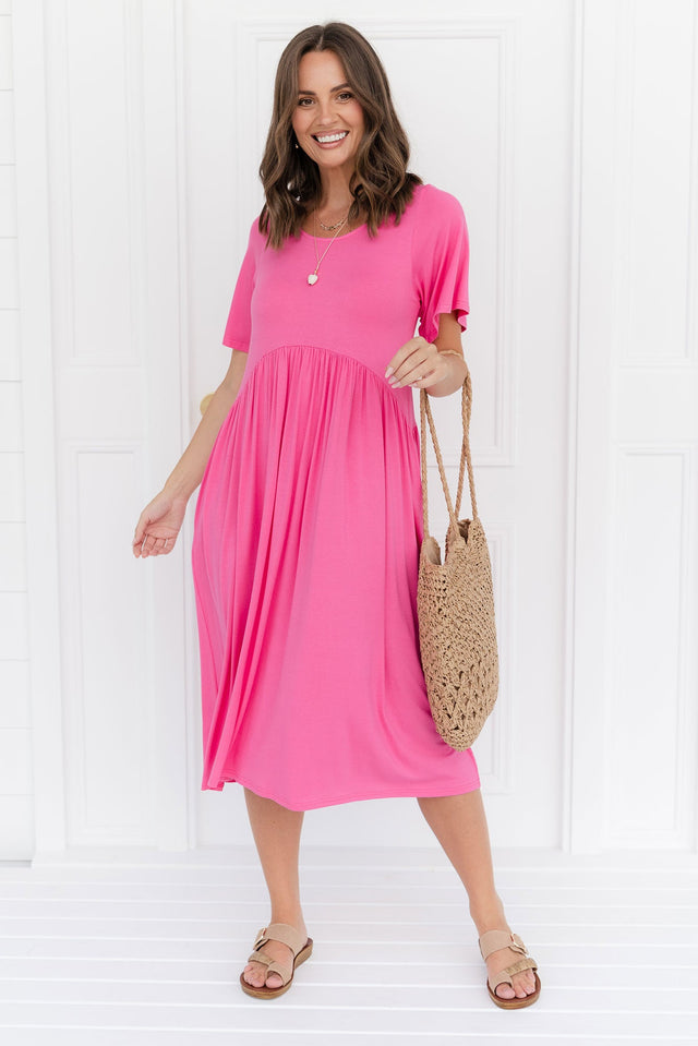 Dalton Pink Crescent Dress