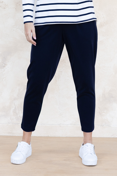 SuedeLuxe Navy Pocket Pants