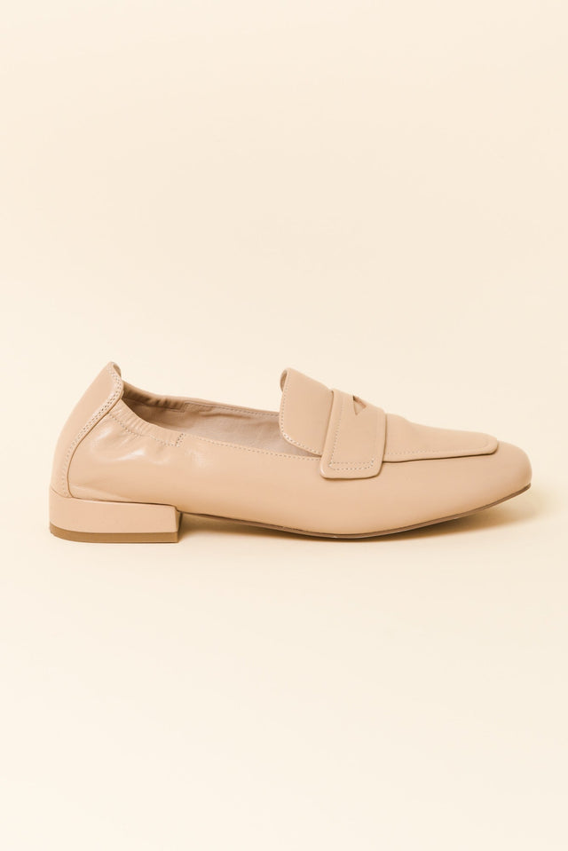 Ridgeway Nude Leather Loafer image 1