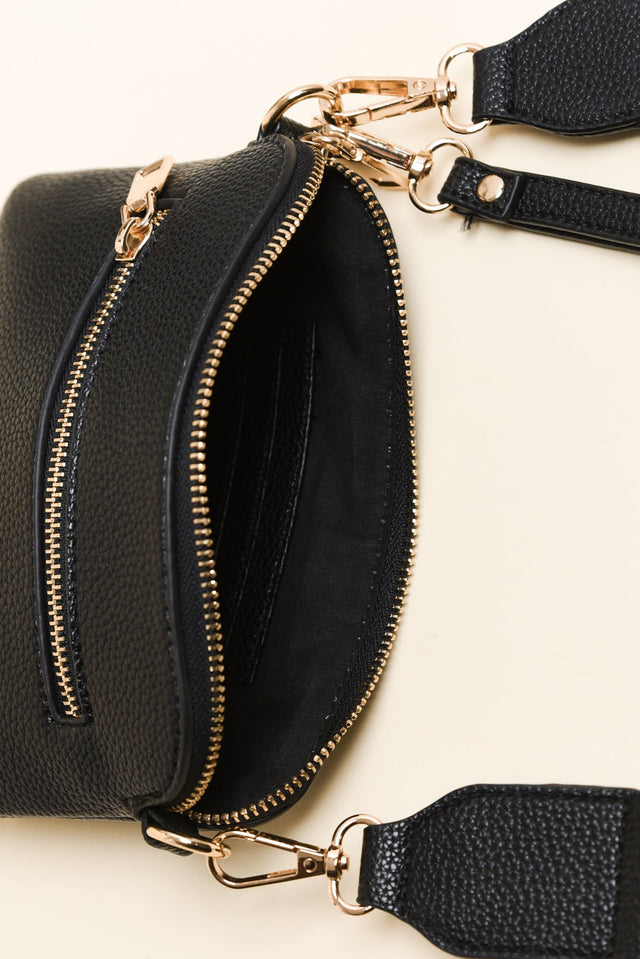 Sally Black Mini Crossbody Bag image 3