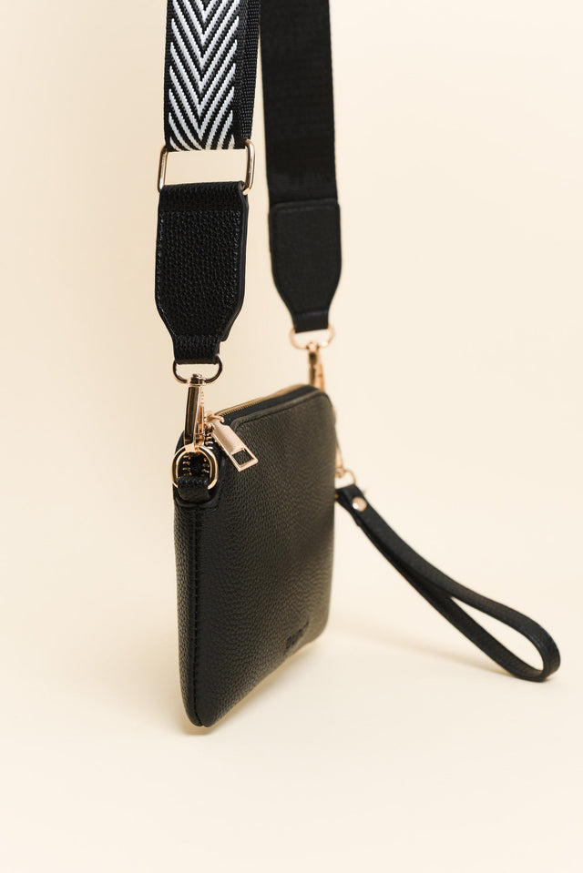 Sally Black Mini Crossbody Bag image 2