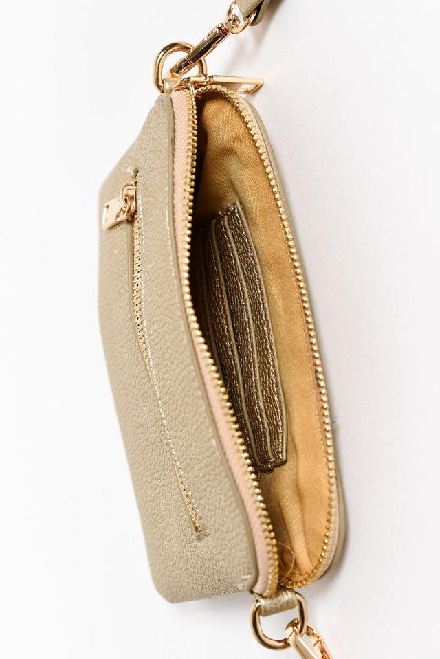 Sally Gold Mini Crossbody Bag image 3