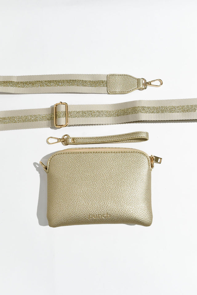 Sally Gold Mini Crossbody Bag image 1