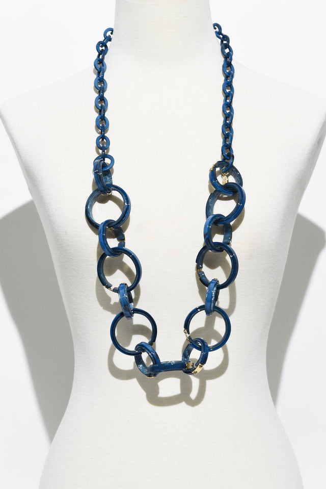 Samson Blue Chain Necklace image 2
