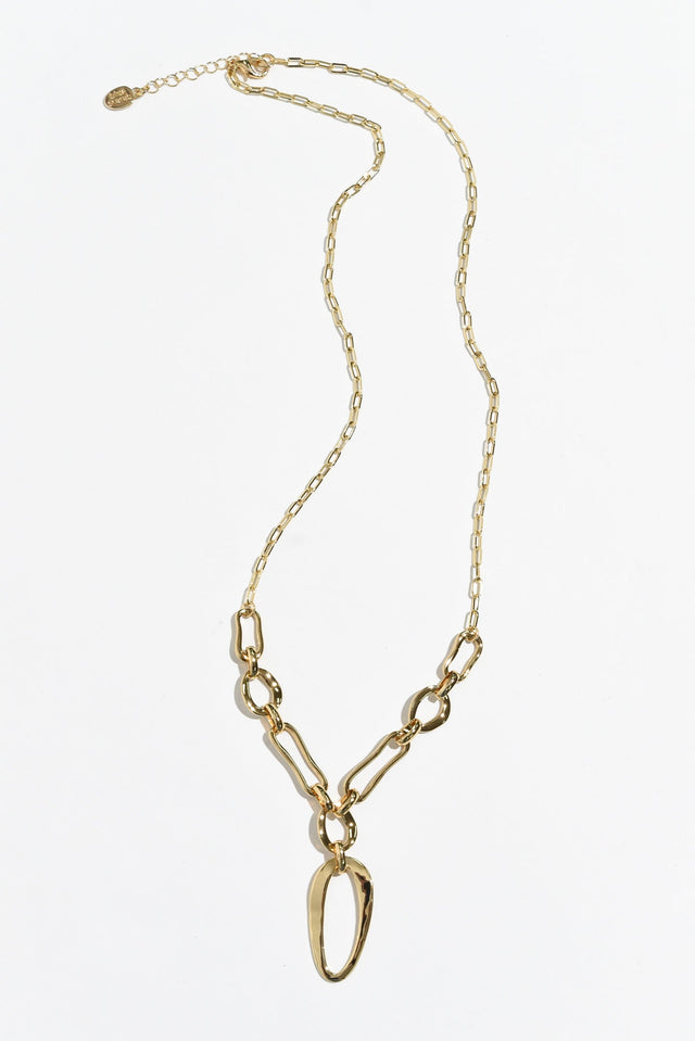 Seville Gold Chain Pendant Necklace image 1