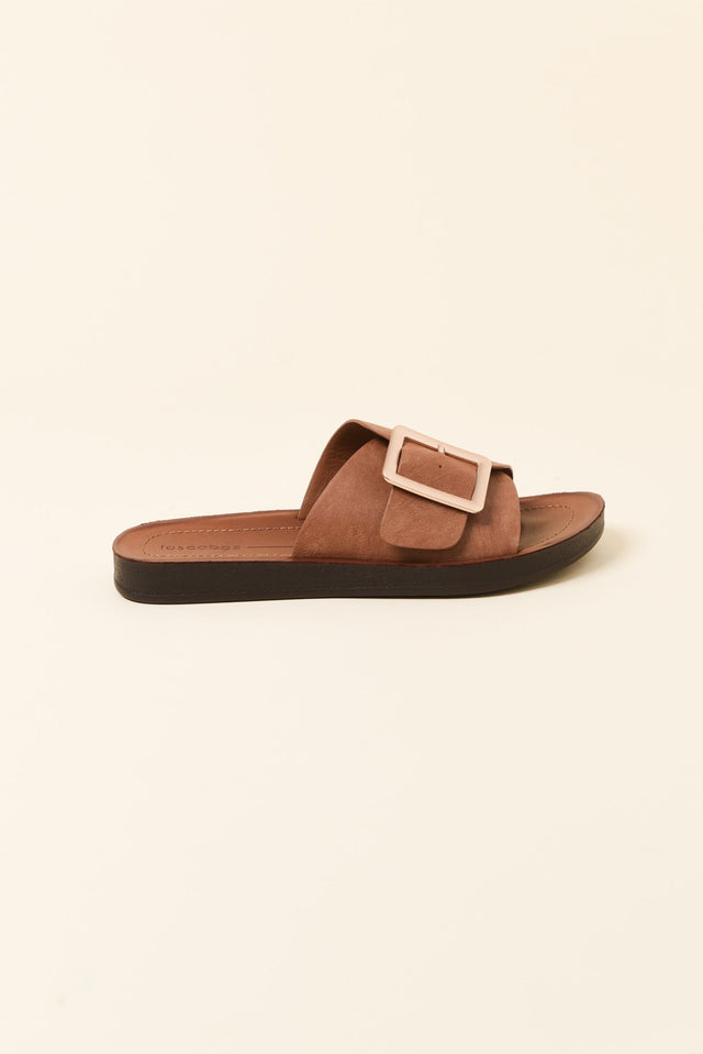 Skye Tan Buckle Slide image 1