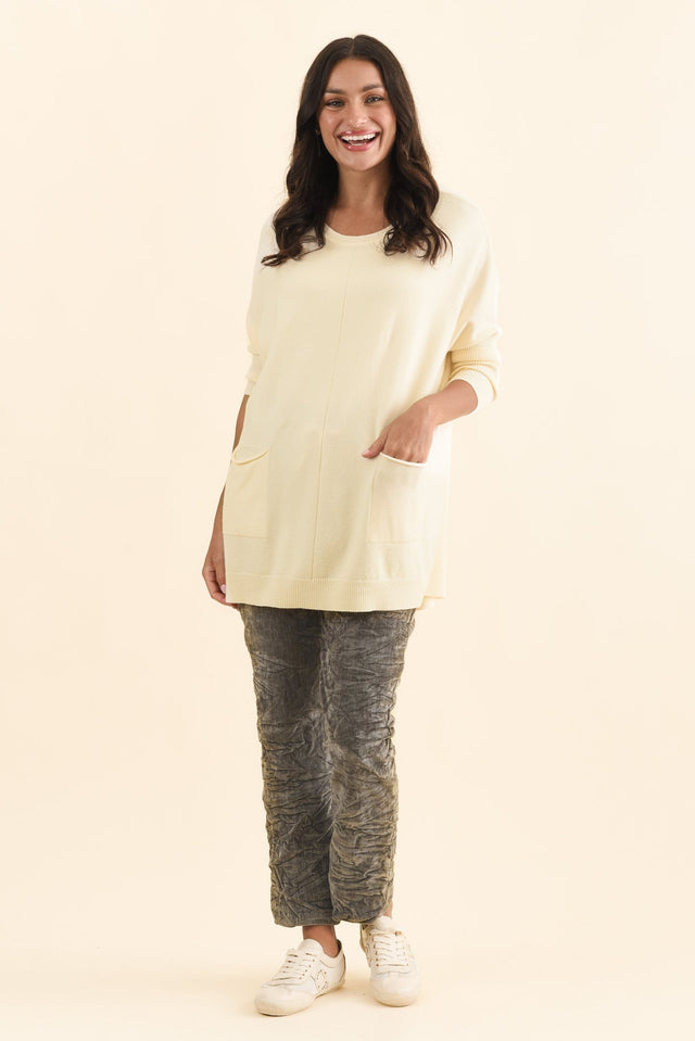 Soleil Taupe Drawstring Pants,Brunette model,alt text|model:Brontie image 7