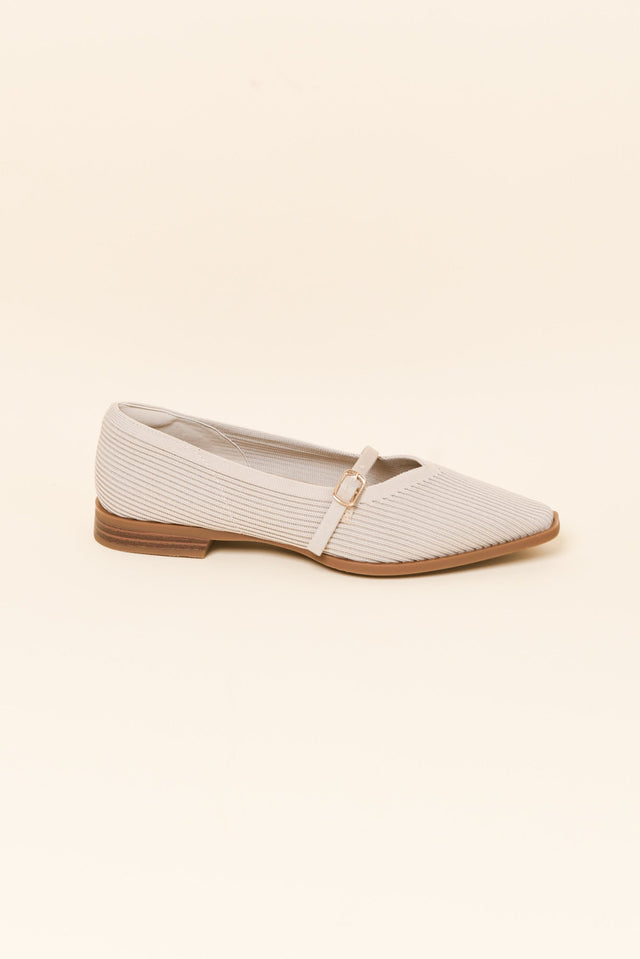 Syri Taupe Ballet Flat