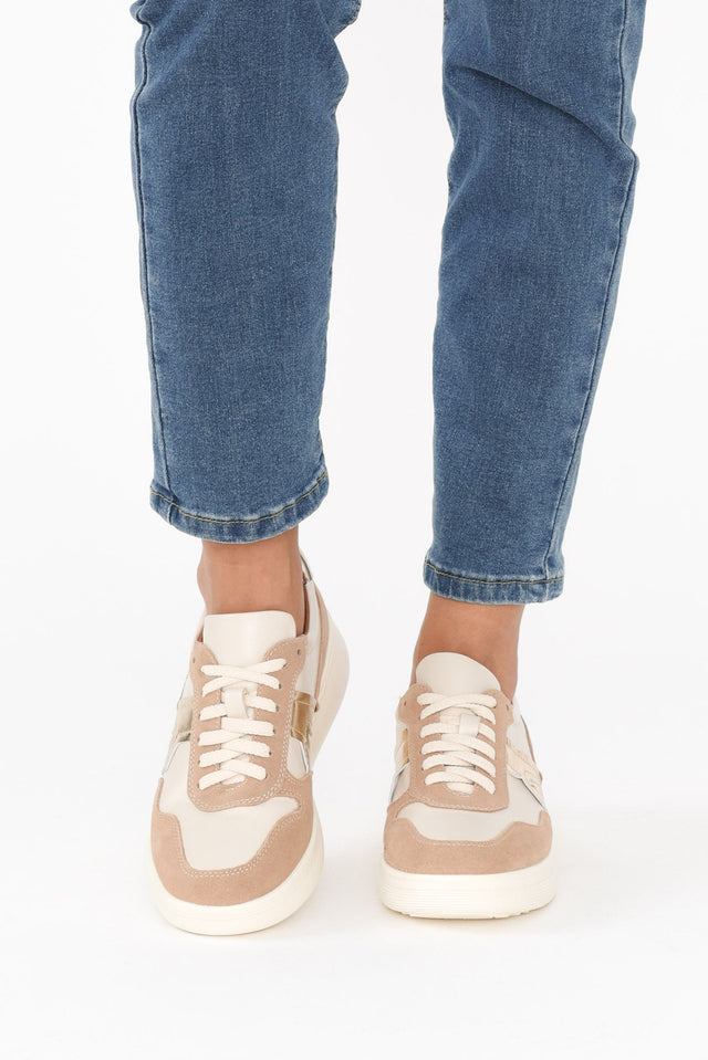 Thomas Mocha Leather Platform Sneaker image 7