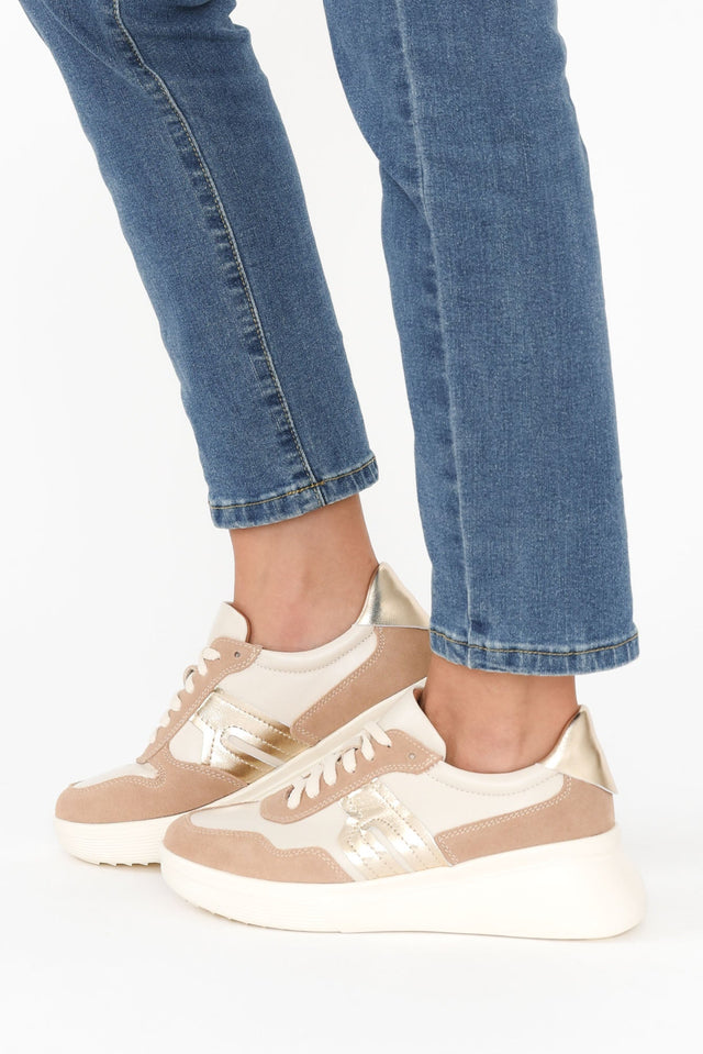 Thomas Mocha Leather Platform Sneaker image 6