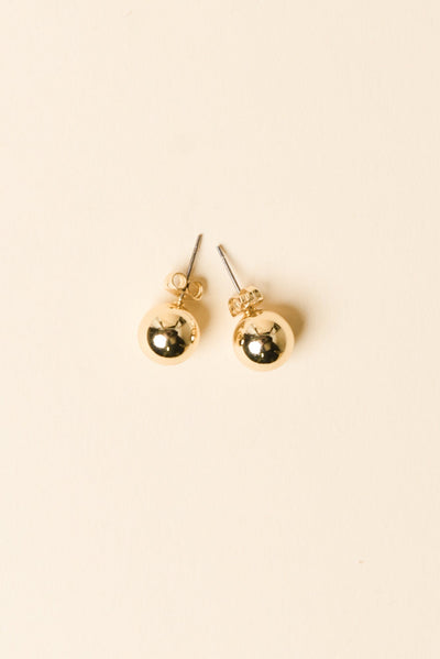 Tommy Gold Stud Earrings