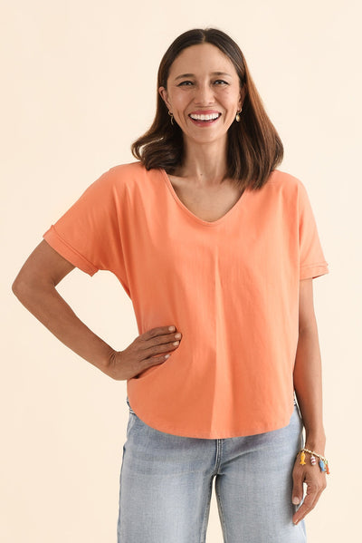Toronto Orange Cotton Tee