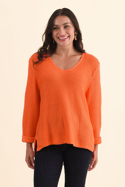 Toulouse Orange Cotton Jumper