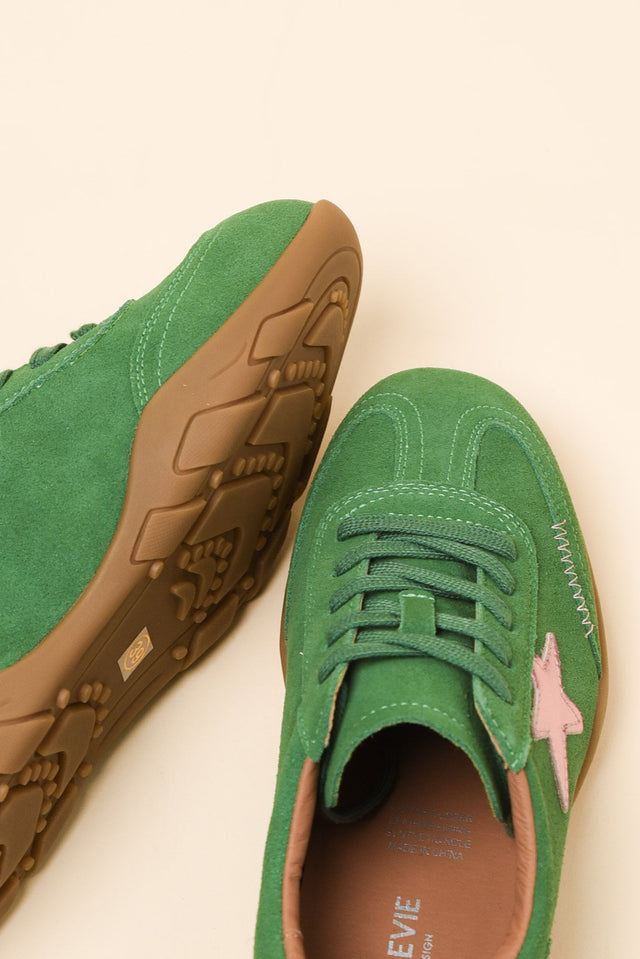 Truce Green Star Suede Sneaker image 3