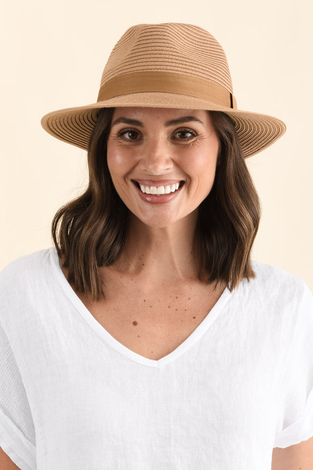 Voyager Caramel Travel Fedora image 6