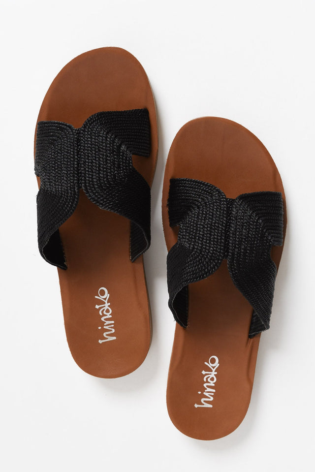 Wander Black Shimmer Slide image 3