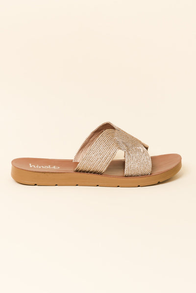 Wander Rose Gold Shimmer Slide