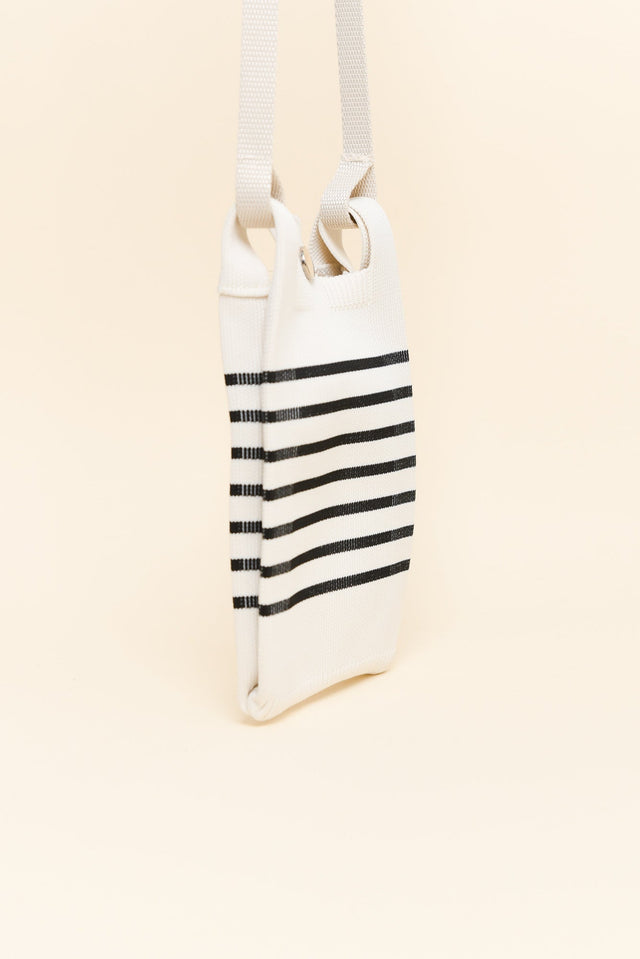 Waverly Black Stripe Phone Bag