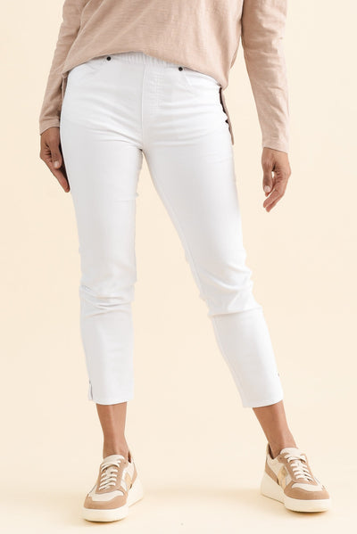 Winslet White 7/8 Pants