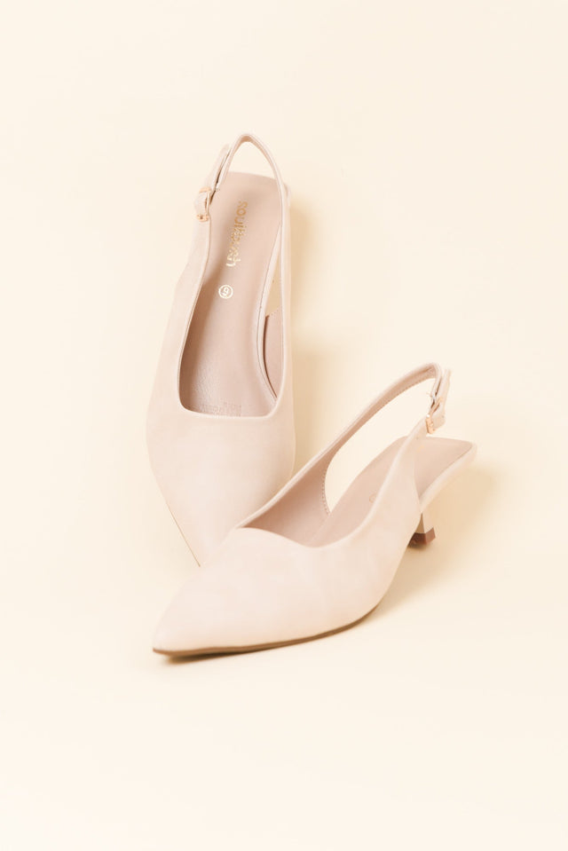 Wish Nude Slingback Heel image 2