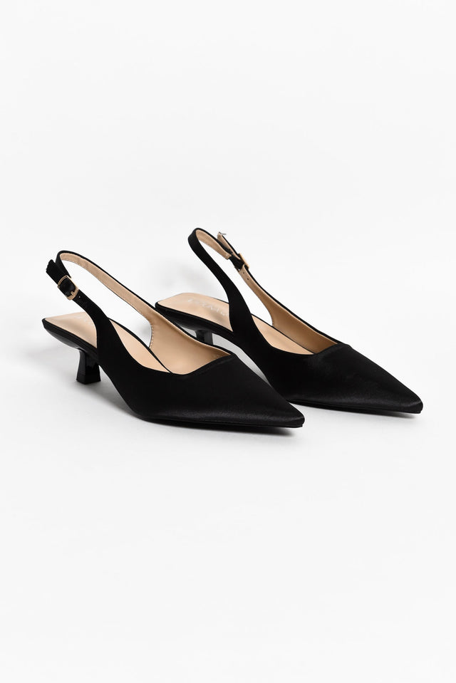 Wizz Black Slingback Heel image 4